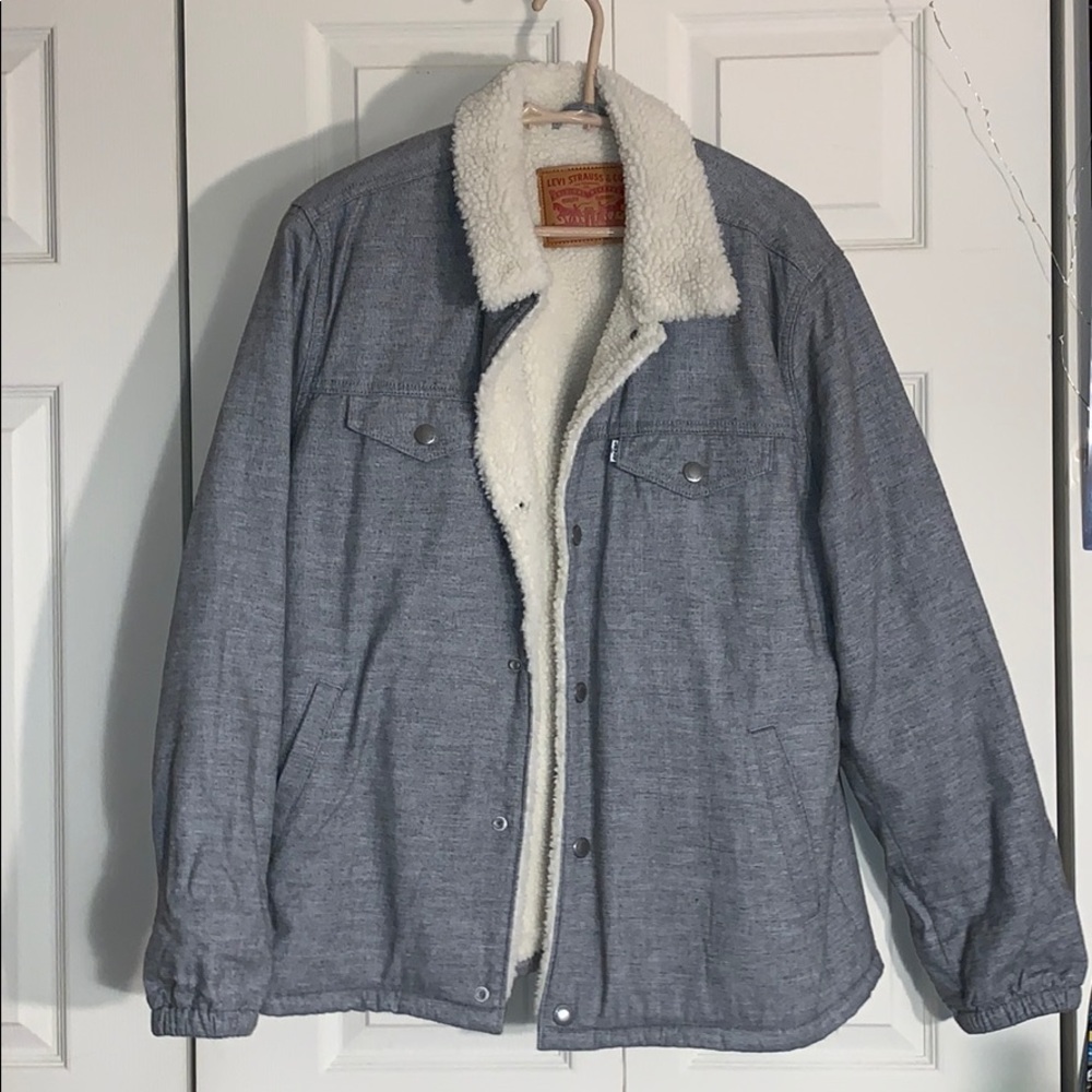 Men’s Levi’s Wool Sherpa Trucker Jacket